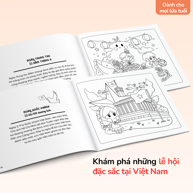 Tô Màu Việt Nam-Em Vui Lễ Hội