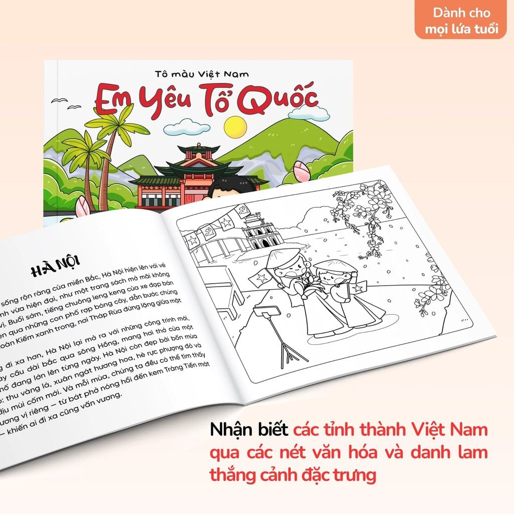 Tô Màu Việt Nam - Em Yêu Tổ Quốc
