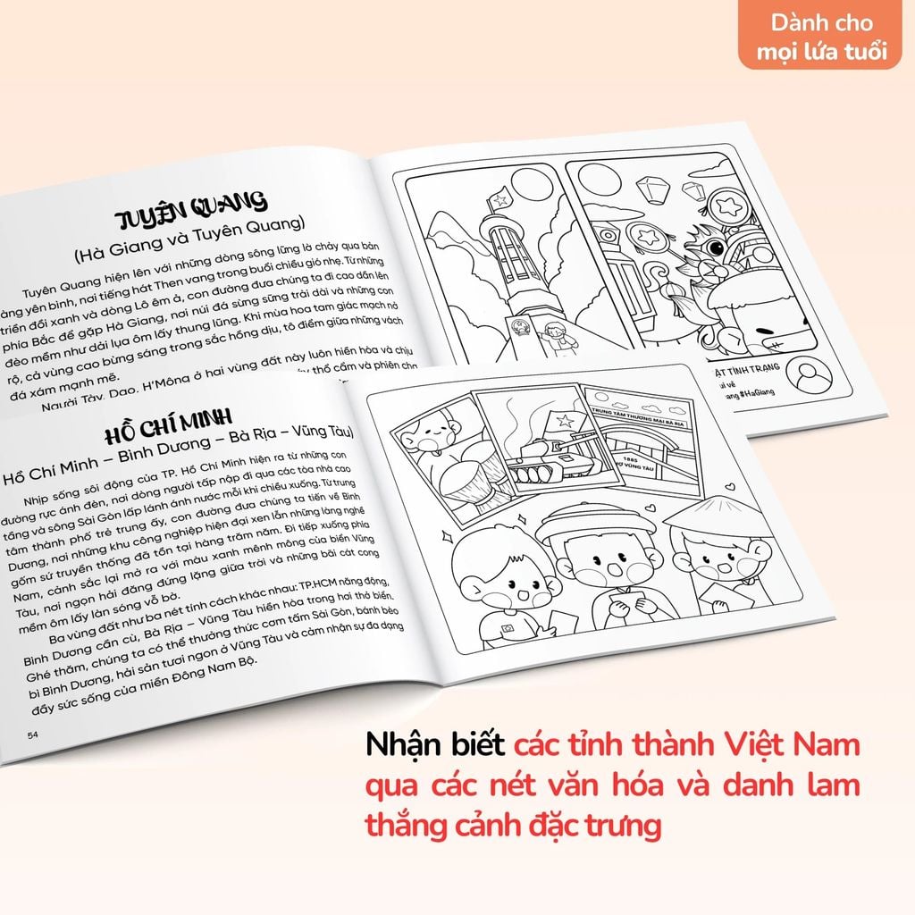 Tô Màu Việt Nam - Em Yêu Tổ Quốc