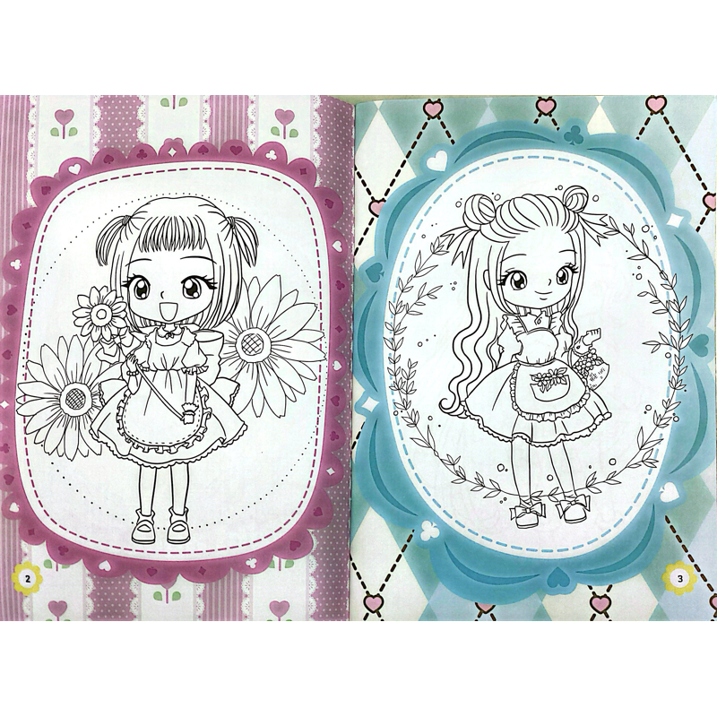 Tô Màu Xứ Sở Diệu Kỳ-Chibi Ngọt Ngào