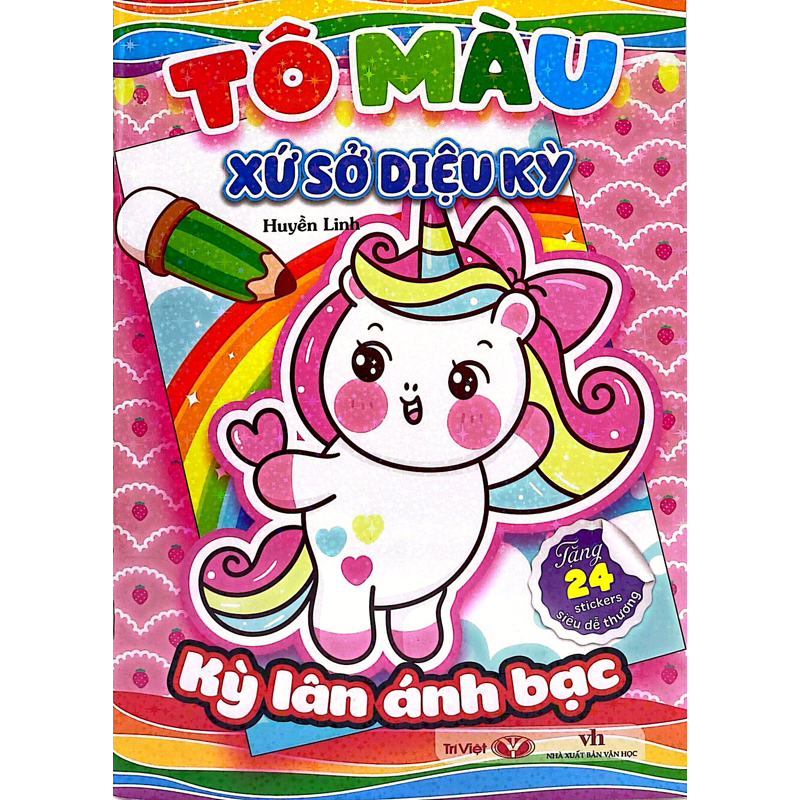 Tô Màu Xứ Sở Diệu Kỳ - Kỳ Lân Ánh Bạc
