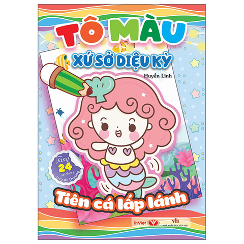 Tô Màu Xứ Sở Diệu Kỳ - Tiên Cá Lấp Lánh
