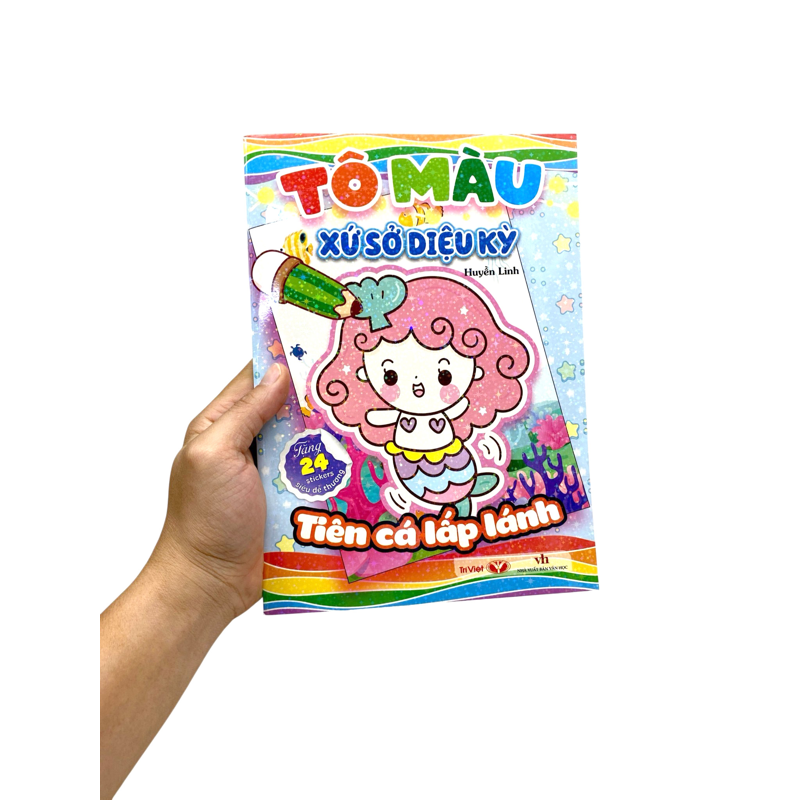 Tô Màu Xứ Sở Diệu Kỳ - Tiên Cá Lấp Lánh