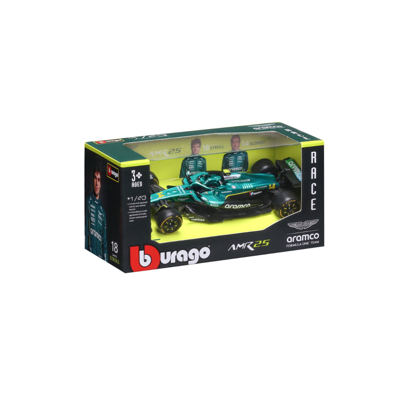 Maisto Xe Đua F1 1:43 Aston Martin Amr25(2025) 14-18-38250