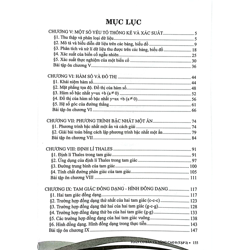 Toán Cơ Bản Và Nâng Cao 8/2 (Dùng Chung Các Bộ Sgk)