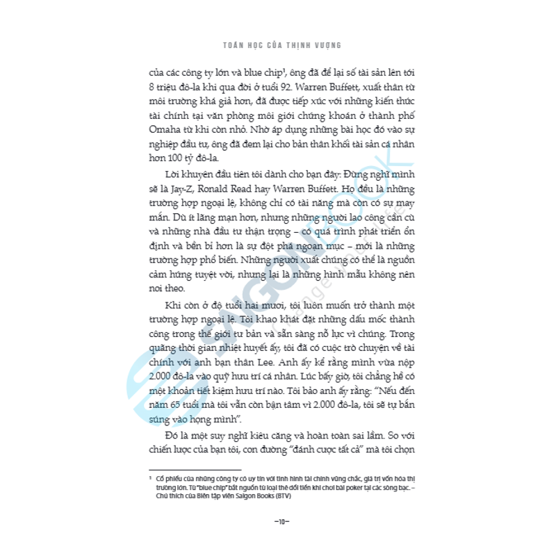 Toán Học Của Thịnh Vượng