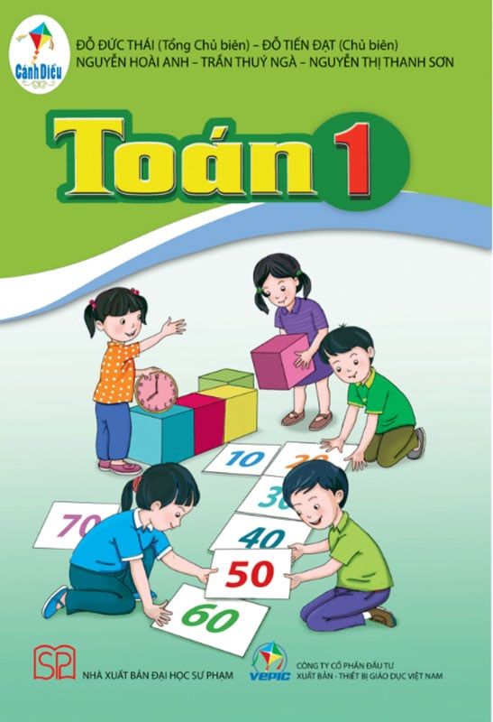 Sách Giáo Khoa Toán Lớp 1 - Bộ Cánh Diều