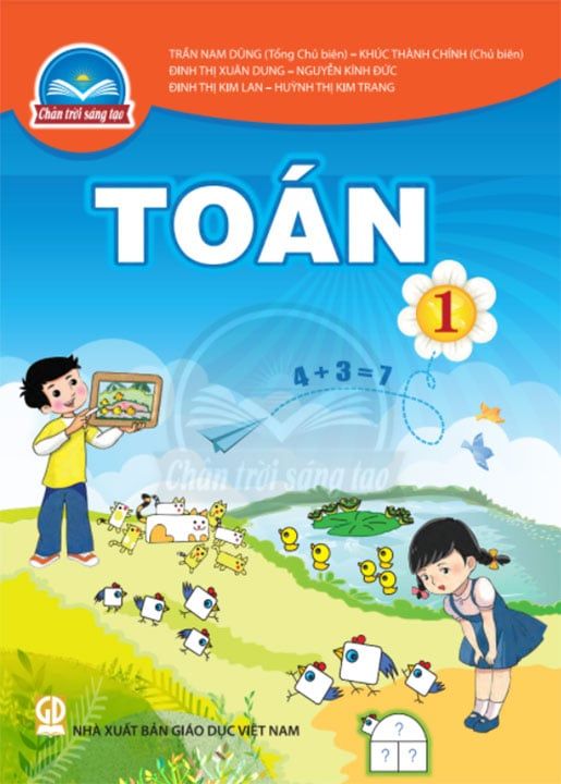 Sách Giáo Khoa Toán Lớp 1 - Bộ Chân Trời Sáng Tạo