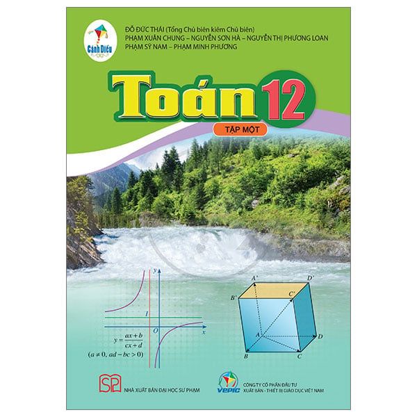 Sách Giáo Khoa Toán Lớp 12 Tập 1 - Bộ Cánh Diều