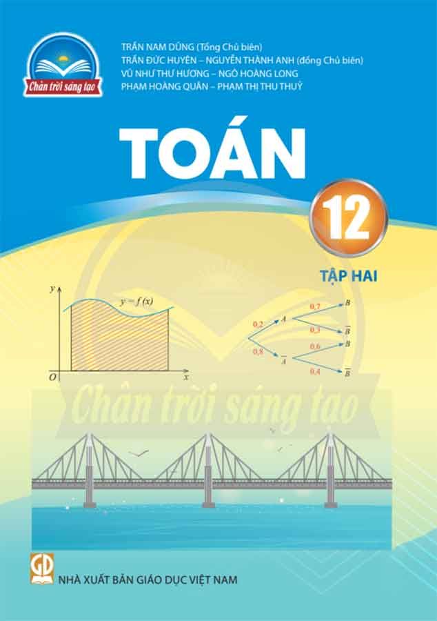 Sách Giáo Khoa Toán Lớp 12 Tập 2 - Bộ Chân Trời Sáng Tạo