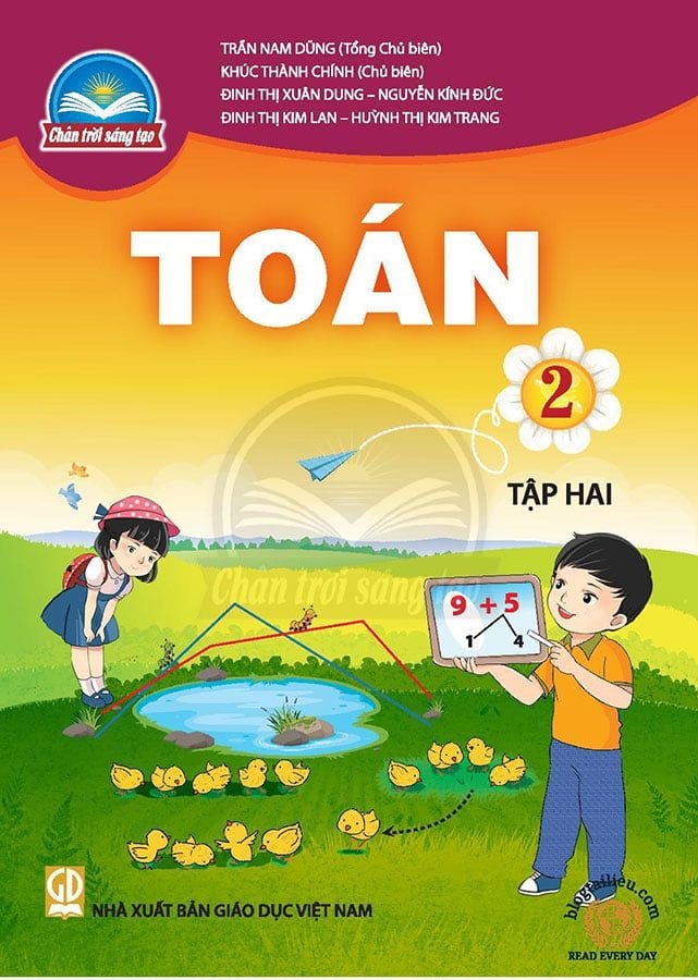 Sách Giáo Khoa Toán Lớp 2 Tập 2 - Bộ Chân Trời Sáng Tạo