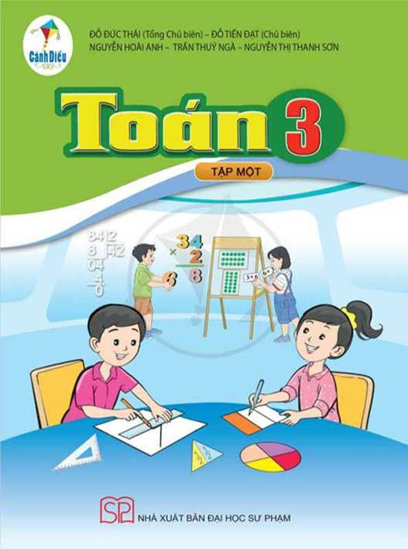 Sách Giáo Khoa Toán Lớp 3 Tập 1 - Bộ Cánh Diều