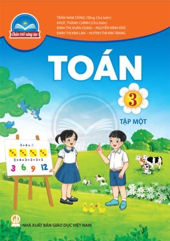 Sách Giáo Khoa Toán Lớp 3 Tập 1 - Bộ Chân Trời Sáng Tạo