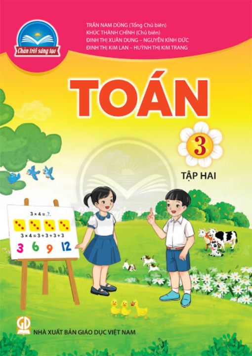 Sách Giáo Khoa Toán Lớp 3 Tập 2 - Bộ Chân Trời Sáng Tạo
