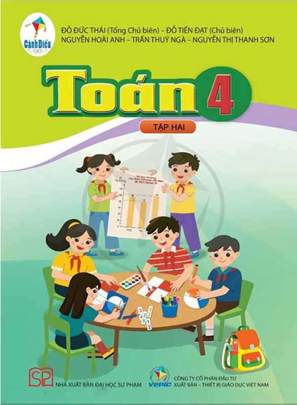 Sách Giáo Khoa Toán Lớp 4 Tập 2 - Bộ Cánh Diều