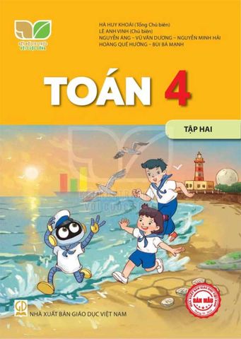 Sách Giáo Khoa Toán Lớp 4 Tập 2 - Bộ Kết Nối Tri Thức Với Cuộc Sống