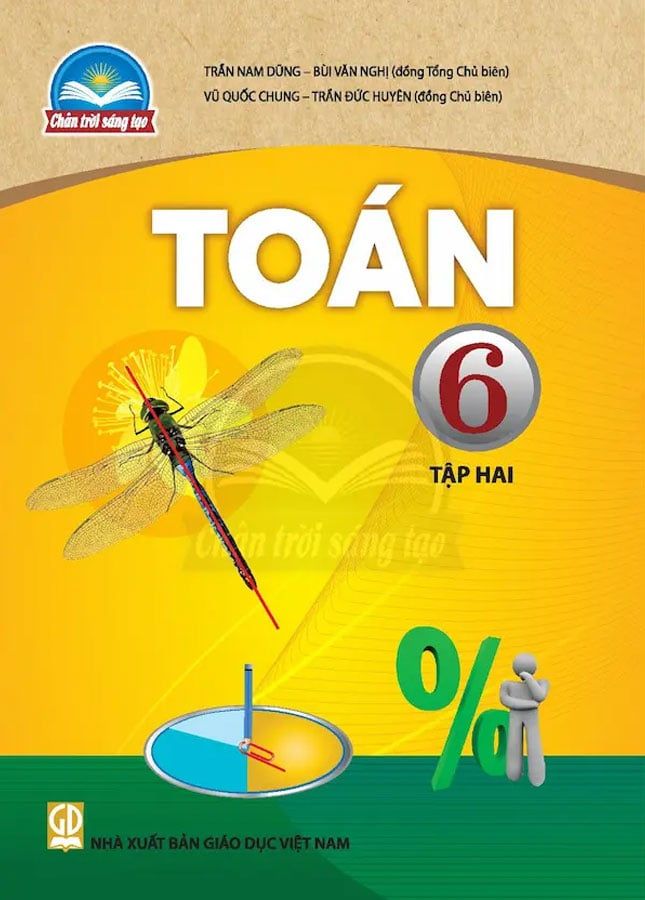 Sách Giáo Khoa Toán Lớp 6 Tập 2 - Bộ Chân Trời Sáng Tạo