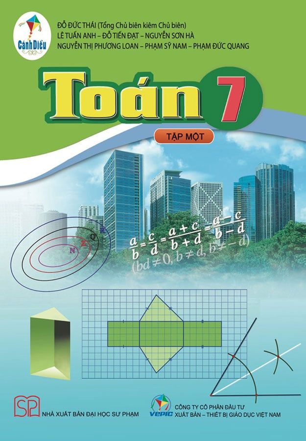 Sách Giáo Khoa Toán Lớp 7 Tập 1 - Bộ Cánh Diều