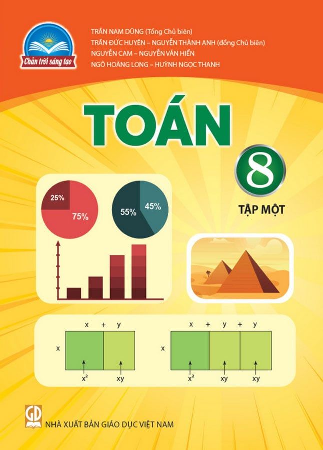 Sách Giáo Khoa Toán Lớp 8 Tập 1 - Bộ Chân Trời Sáng Tạo