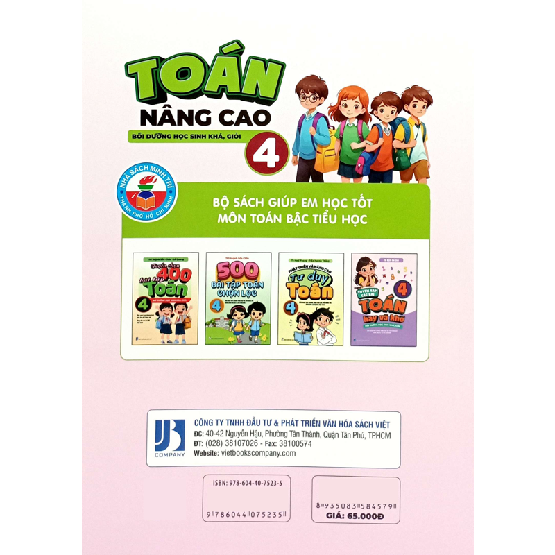 Toán Nâng Cao 4 (Dùng Chung 3 Bộ)