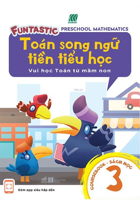 Toán Song Ngữ Tiền Tiểu Học - Sách Học 3