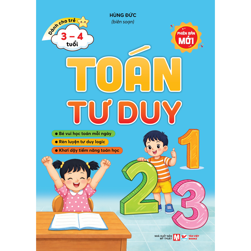 Toán Tư Duy Dành Cho Trẻ 3-4 Tuổi