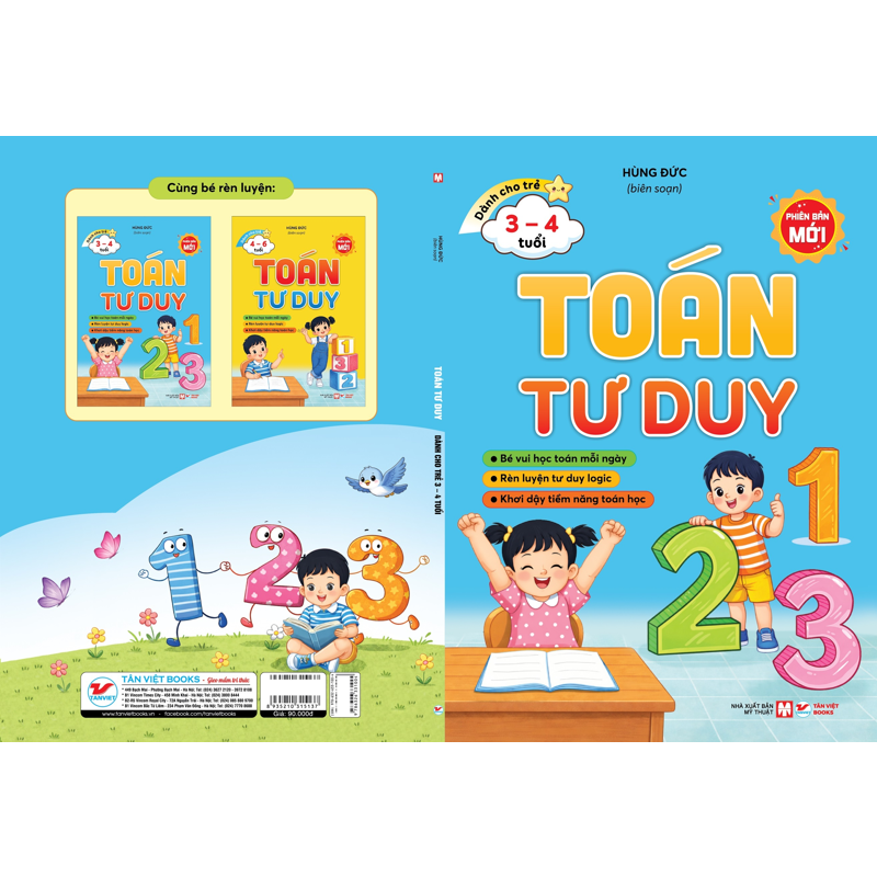 Toán Tư Duy Dành Cho Trẻ 3-4 Tuổi