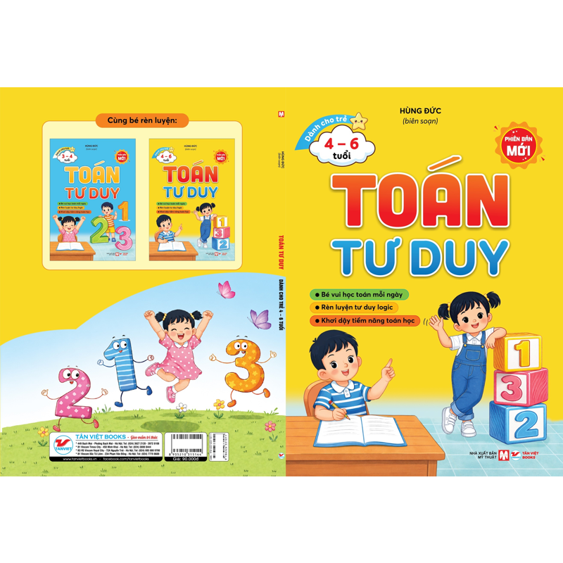 Toán Tư Duy Dành Cho Trẻ 4-6 Tuổi