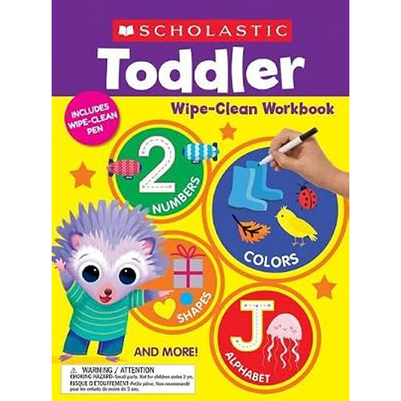 Toddler Wipe-Clean Workbook