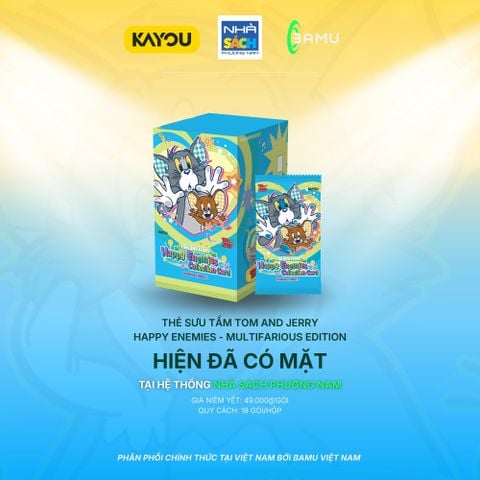 Kayou Bộ Thẻ Sưu Tầm Tom And Jerry Kẻ Thù Vui Nhộn Đa Dạng 1 Hh00008 (Bamu)