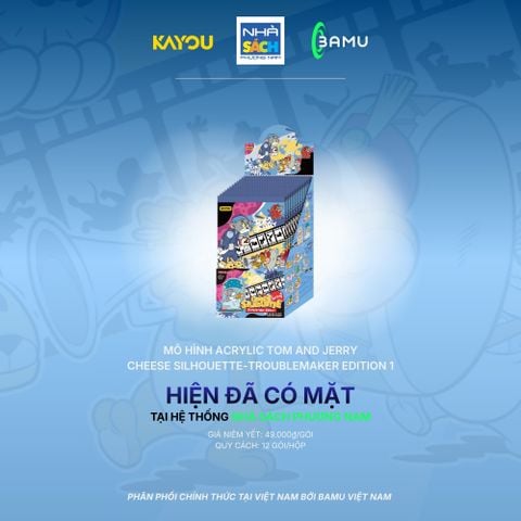 Kayou Mô Hình Acrylic Tom & Jerry Bóng Hình Phô Mai Kẻ Gây Rối Mùa 1 Hh00009 (Bamu)