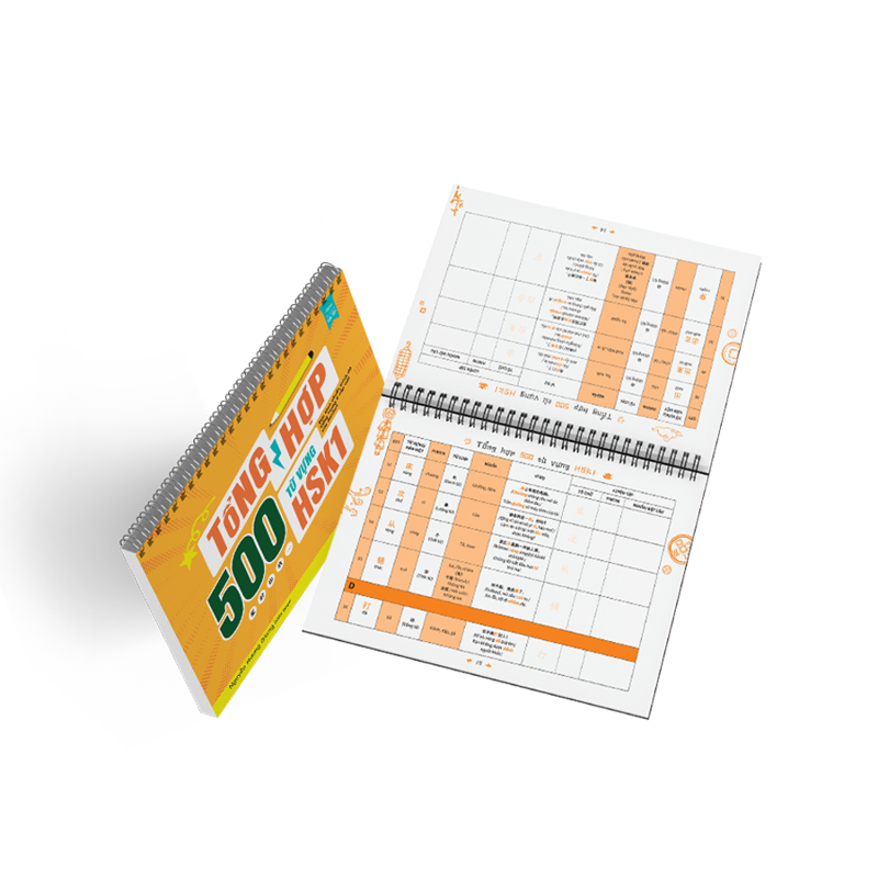 Tổng Hợp 500 Từ Vựng HSK1