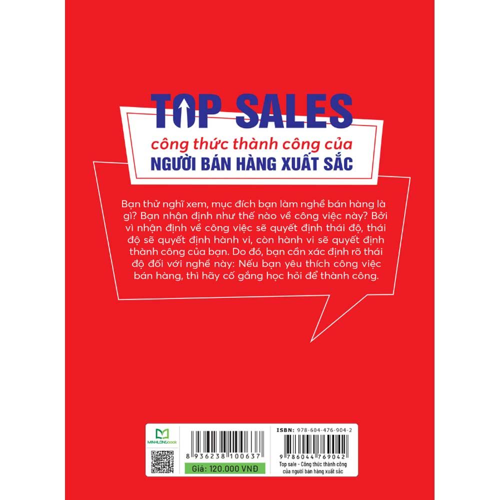 Top Sales - Công Thức Thành Công Của Người Bán Hàng Xuất Sắc (Tái bản năm 2025)