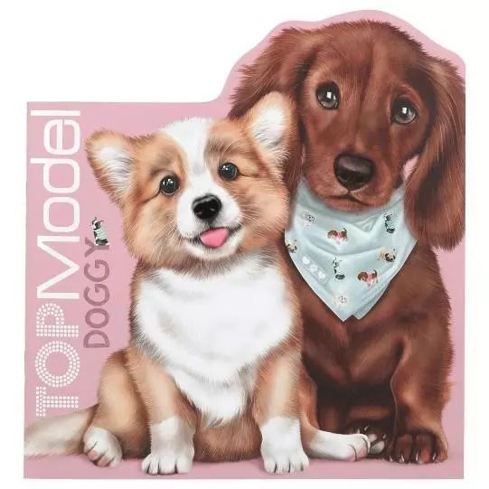 Topmodel BST Thiết Kế Kèm Sticker Doggy & Kitty Colouring Book