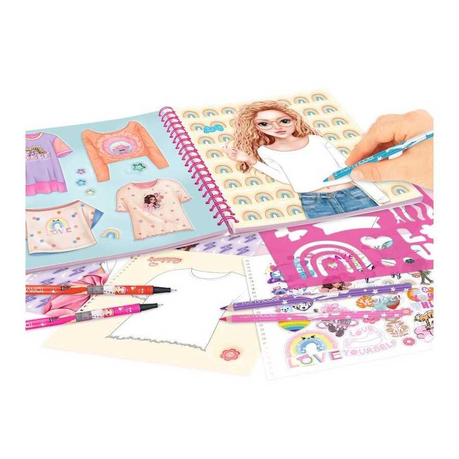 Topmodel BST Thiết Kế Tô Màu T-Shirt 0412769