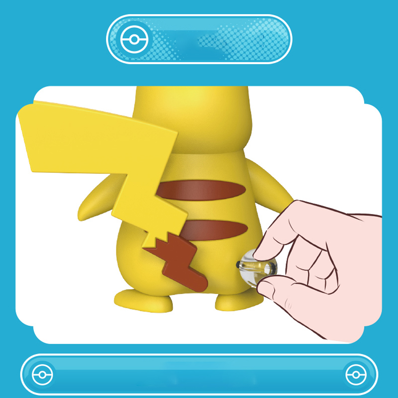 Pokemon Toys Đồ Chơi Trẻ Em Pokemon Dây Cót Pikachu ZC9022E
