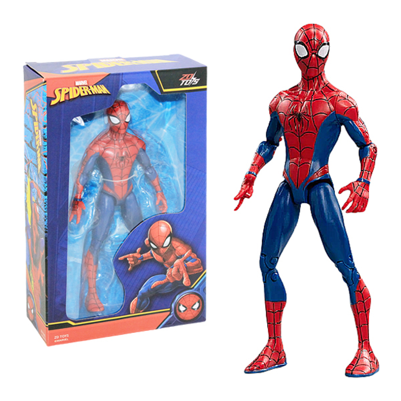 Zd Toys Mô Hình Marvel Classical Spiderman 7 Inch Zm45