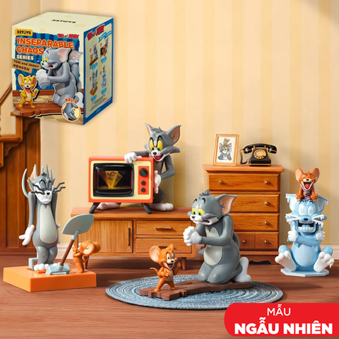 52toys Mô Hình Tom and Jerry-Inseparable Chaos Series  (Vta)