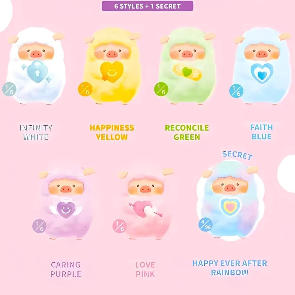 Toyzeroplus Đồ Chơi Lulu Rainbow Sheep (Giao mẫu ngẫu nhiên)
