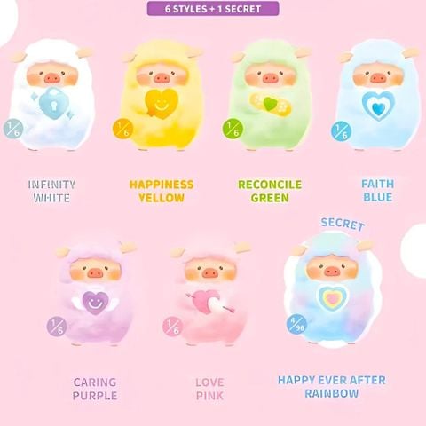 Toyzeroplus Đồ Chơi Lulu Rainbow Sheep (Giao mẫu ngẫu nhiên)
