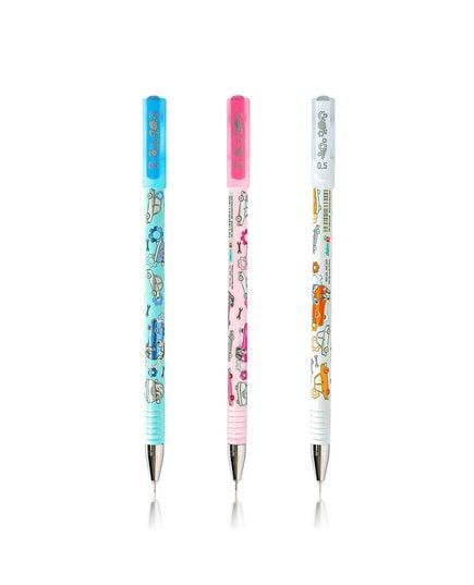 Bút Gel Tp-Gel038 Tím Vỉ 3