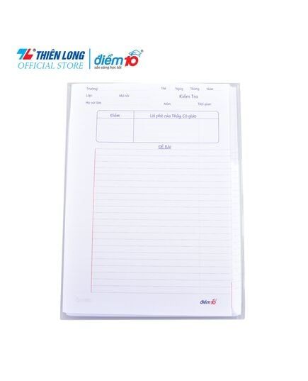 Giấy Kiểm Tra Kẻ Ngang 20 Tờ TP-GKT15