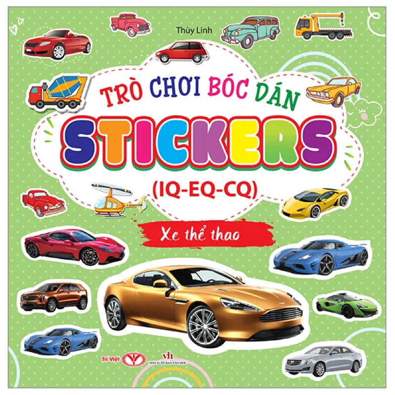 Trò Chơi Bóc Dán Sticker - Xe Thể Thao