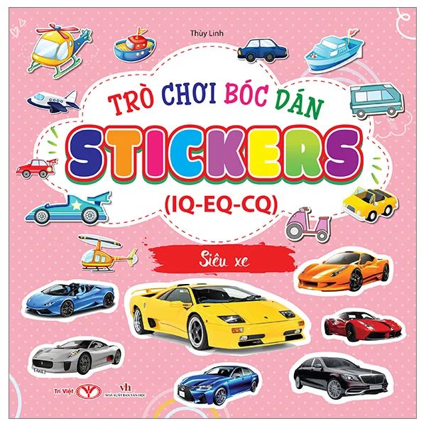 (KSD-893523000084) Trò Chơi Bóc Dán Sticker - Siêu Xe