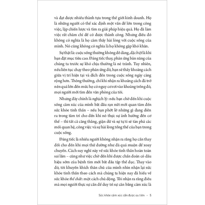 Trái Tim Vững Chãi: Cải Thiện Sức Khỏe Cảm Xúc, Nâng Chất Cuộc Sống