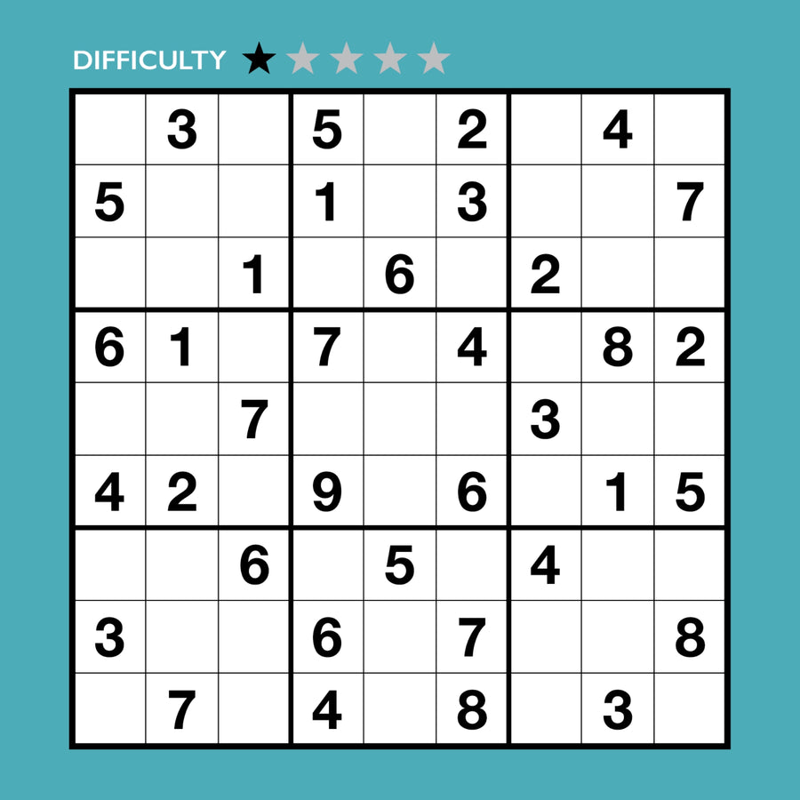 Train Your Brain - Puzzle A Day! - Sudoku