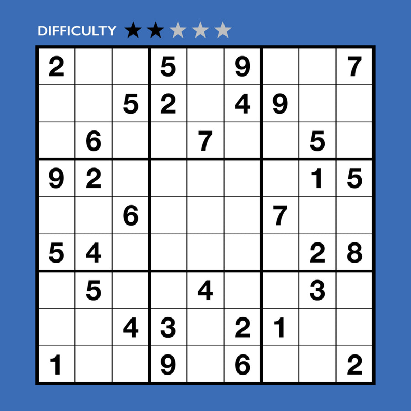 Train Your Brain - Puzzle A Day! - Sudoku