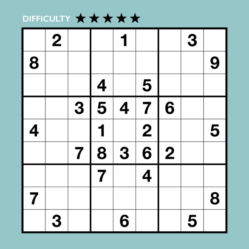 Train Your Brain - Puzzle A Day! - Sudoku
