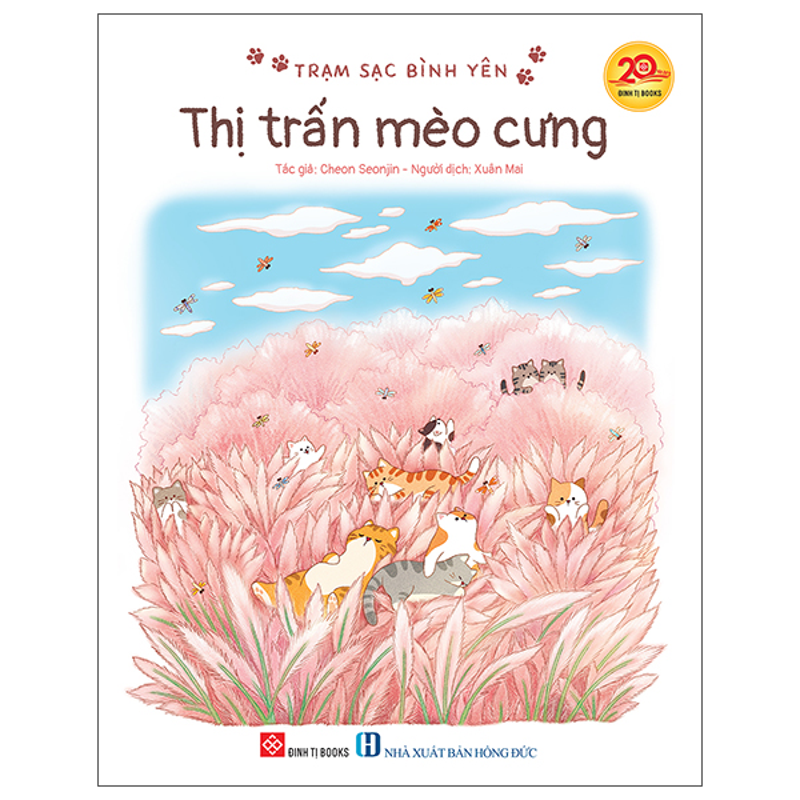 Trạm Sạc Bình Yên - Trị Trấn Mèo Cưng (Tô Màu)