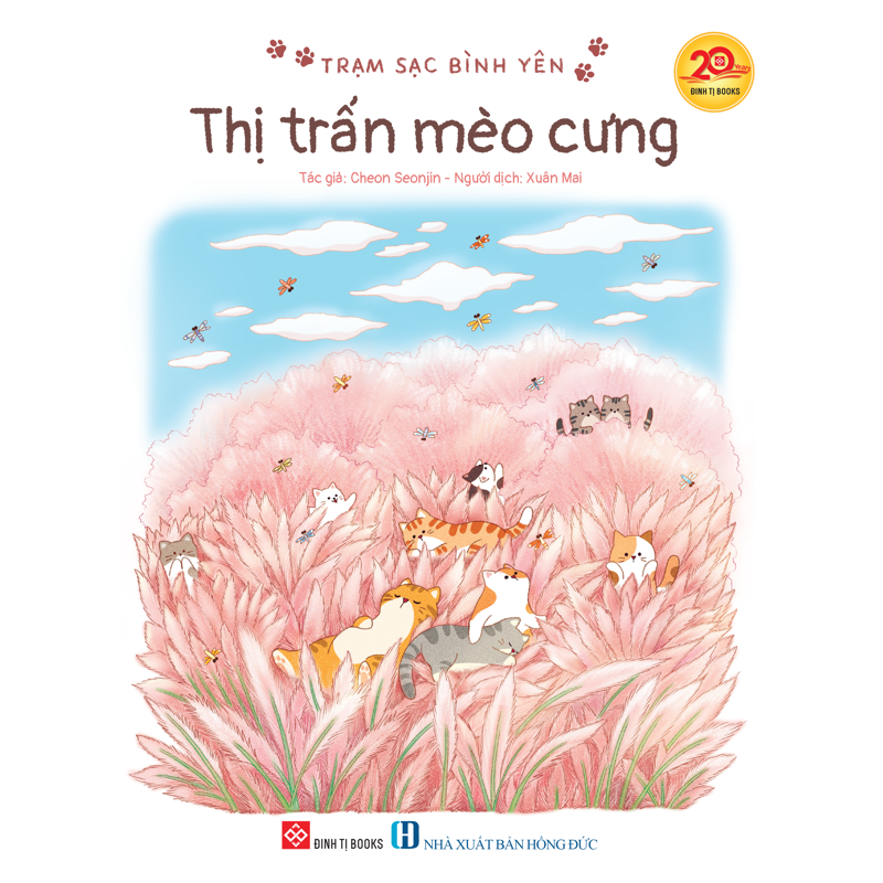 Trạm Sạc Bình Yên - Trị Trấn Mèo Cưng (Tô Màu)